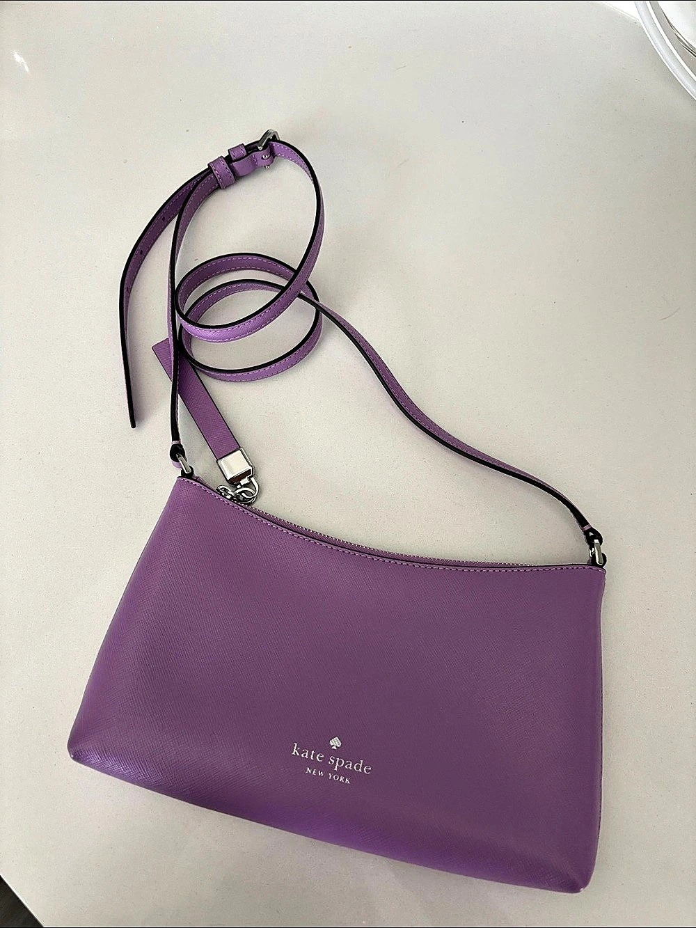Kate Spade Purple Crossbody Bag Like New